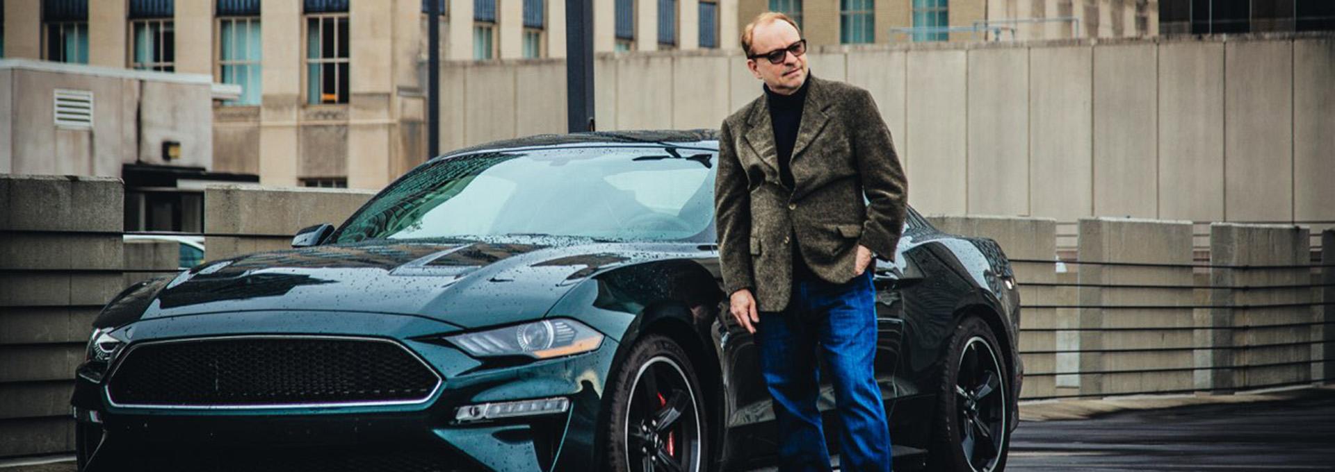 Tom Kent and sports car
